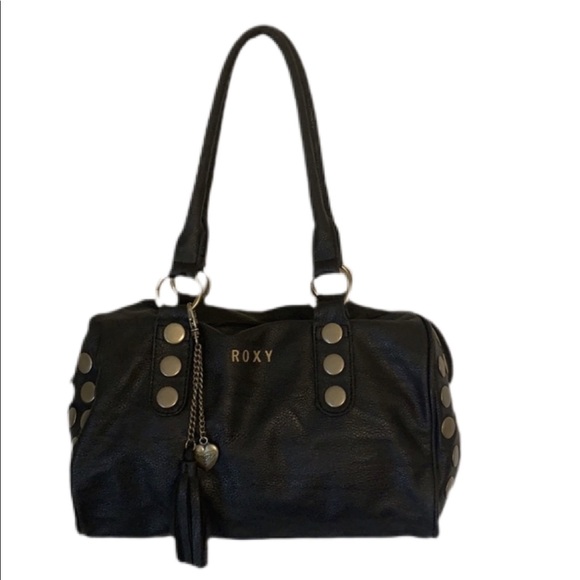 Roxy Handbags - Roxy NWOT black handbag with gold detail